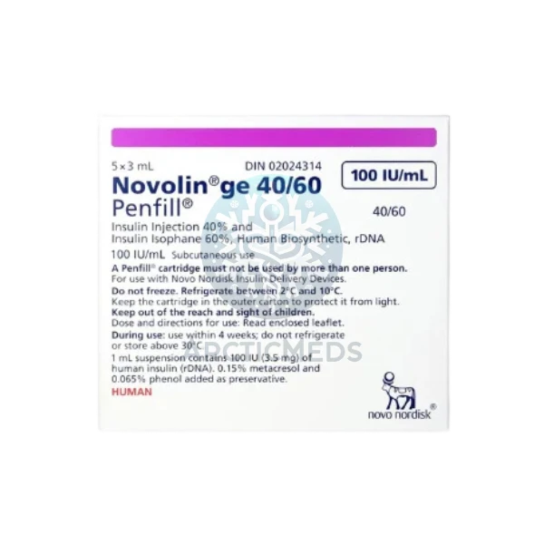 Novolin GE 40 / 60 Penfill Cartridge